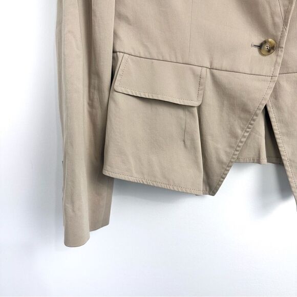 Dolce & Gabbana Tan Single Button Blazer with Shawl Collar Sz 48 Euro - Picture 6 of 16